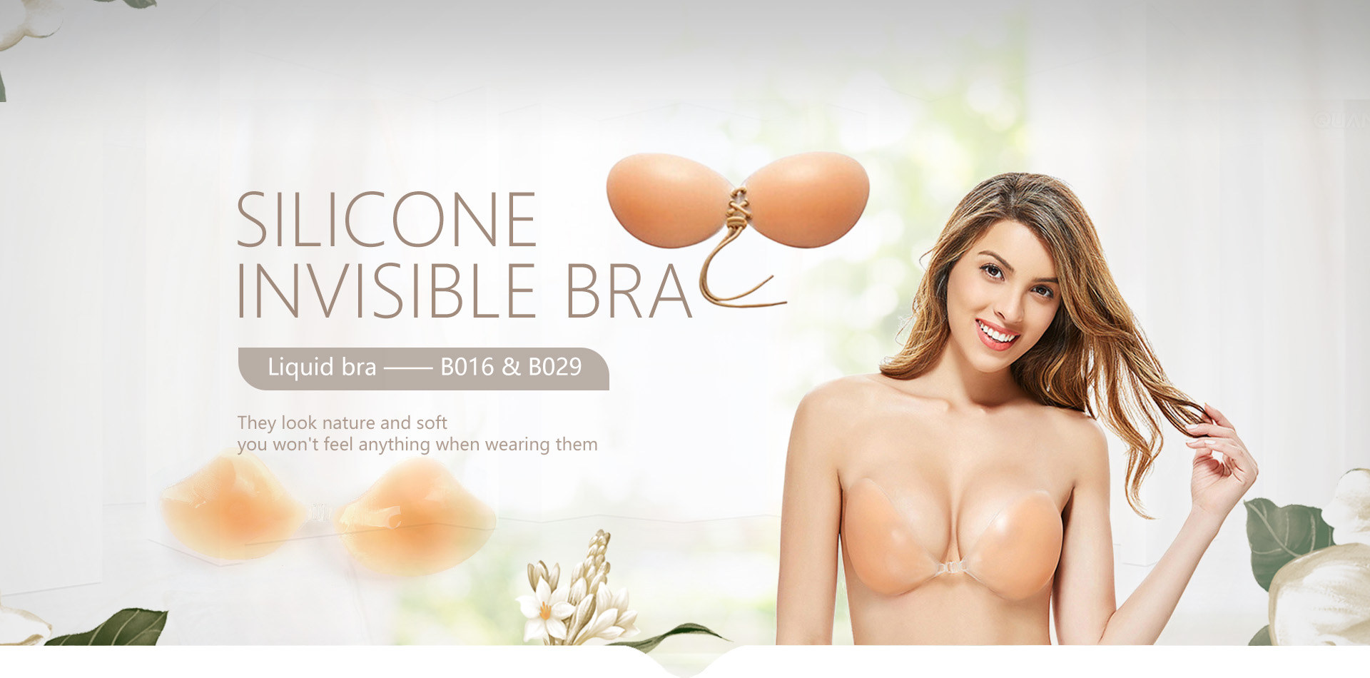 silicone invisible bra