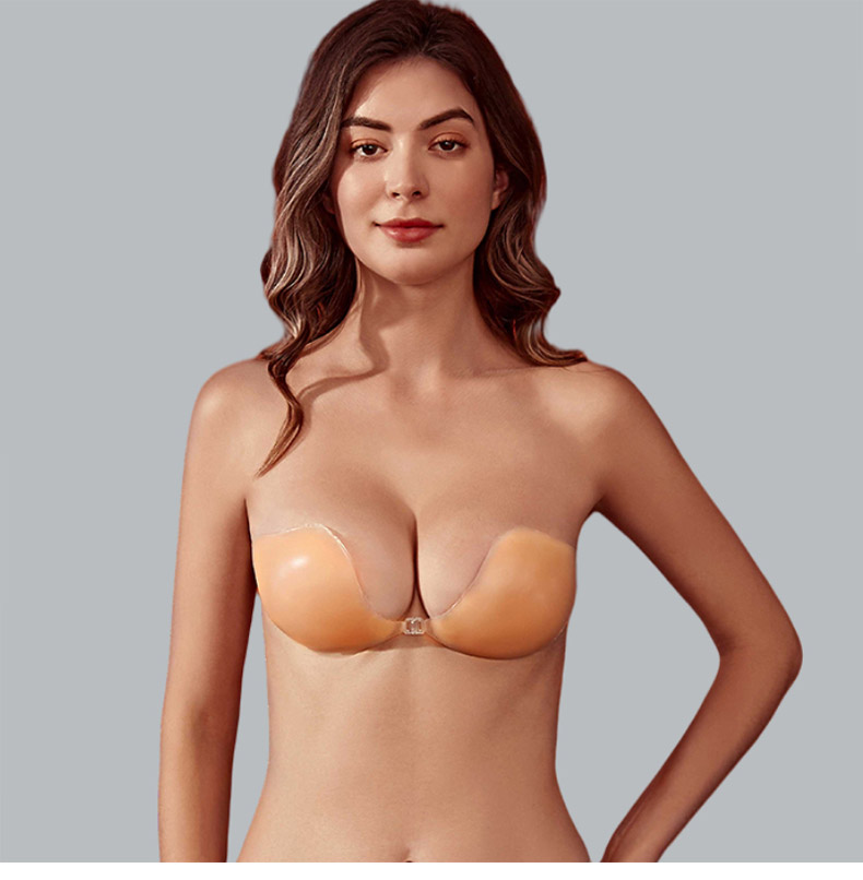 backless bra strapless bra adhesive bra WEADDU